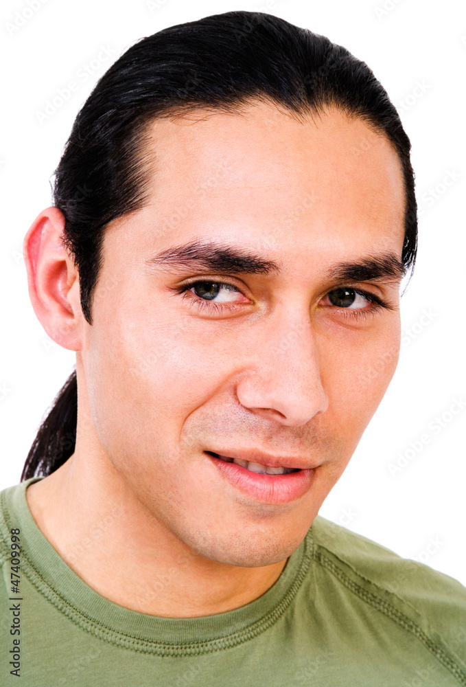 Obraz premium Man smiling