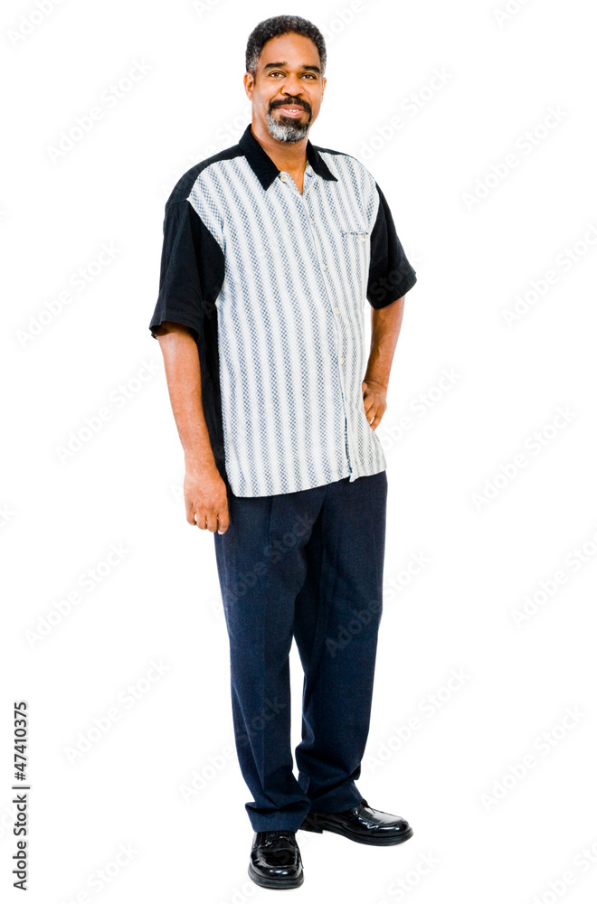 Confident man posing Confident man posing