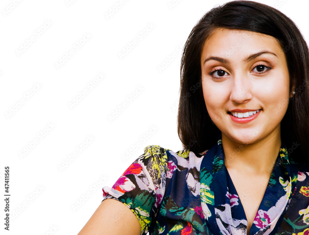 Fototapeta premium Fashion model smiling