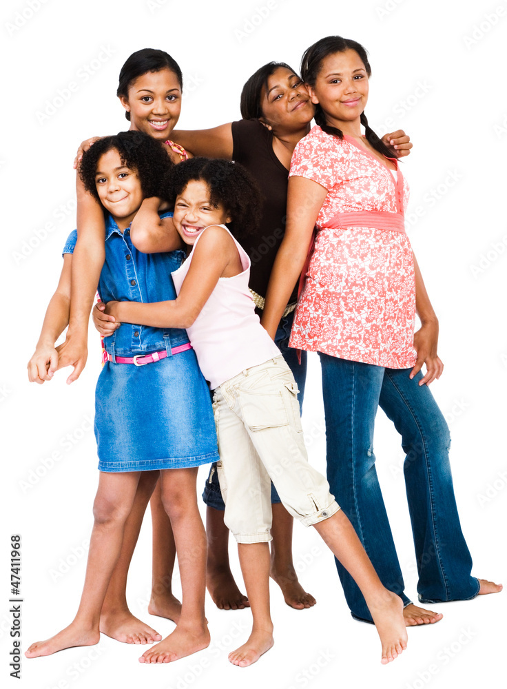 Obraz premium Happy friends standing