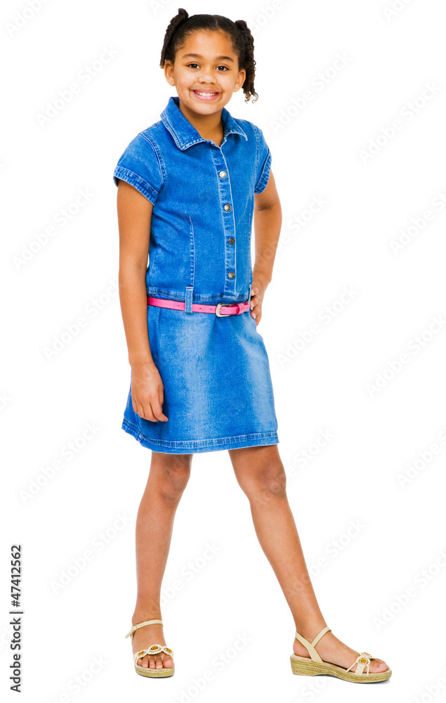 Fototapeta premium Portrait Of Girl Standing