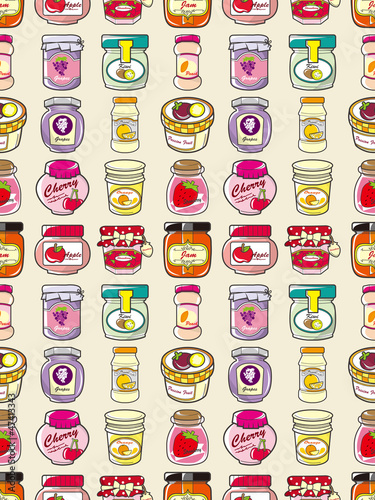 seamless jam pattern