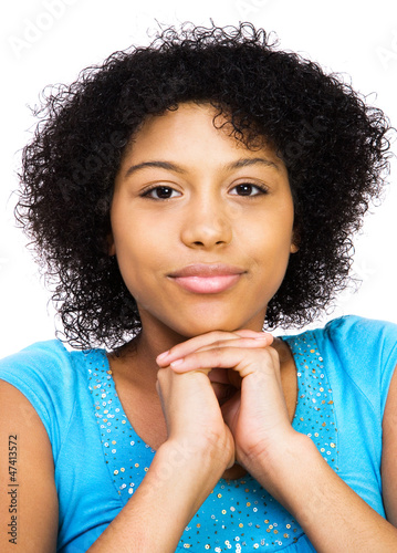 Fotografie Happy teenage girl posing