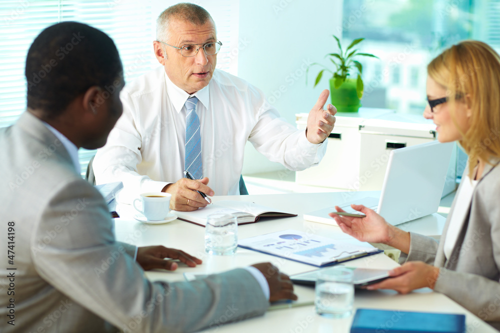 Fototapeta premium Meeting