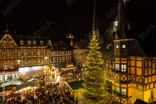 Foto Weihnachtsmarkt in Wernigerode