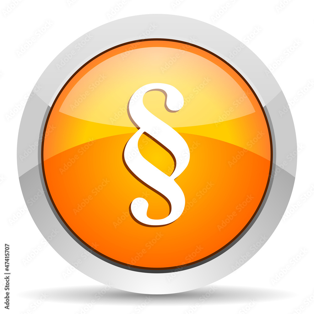 paragraph orange glossy icon on white background paragraph orange glossy icon on white background