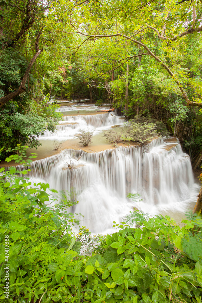 Tropical Rain forest waterfall Tropical Rain forest waterfall