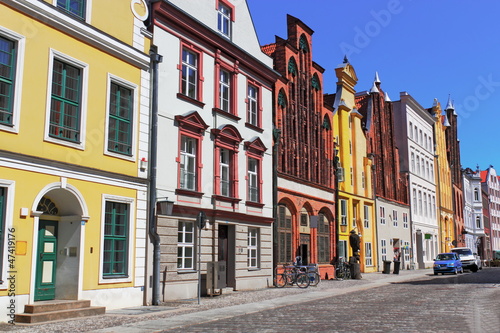 Stralsund, Sanierte Altbauten