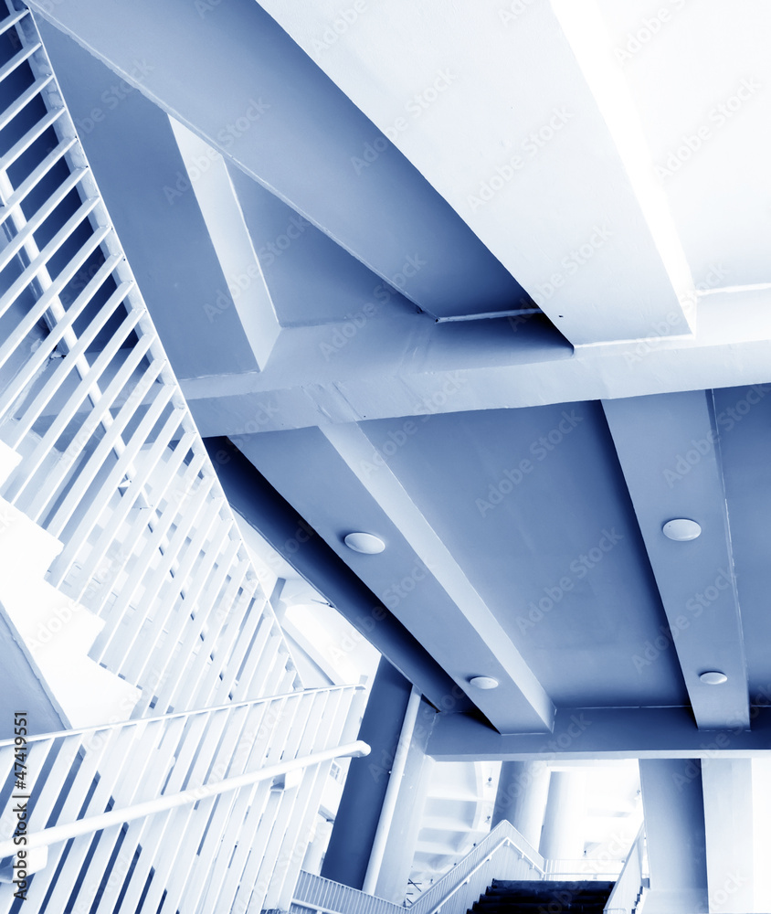 Obraz premium stairs in the modern house
