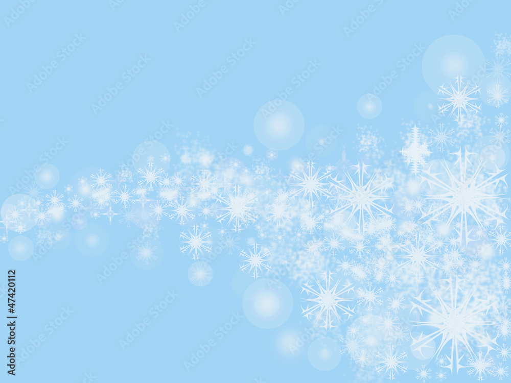 Blue color Christmas background
