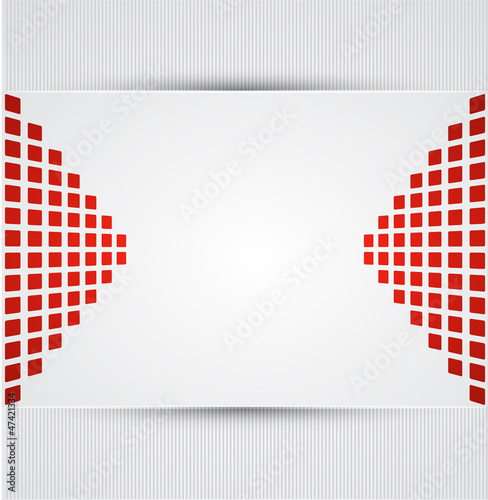 Pixel art. Vector background