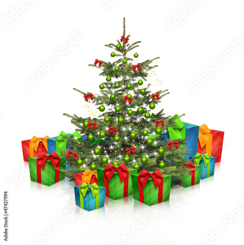 Geschenke unterm Weihnachtsbaum