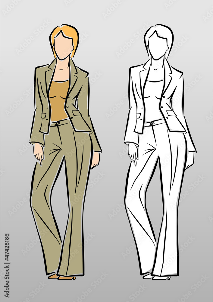 How to Draw Fashion Sketches: 15 Steps (with Pictures) - wikiHow
