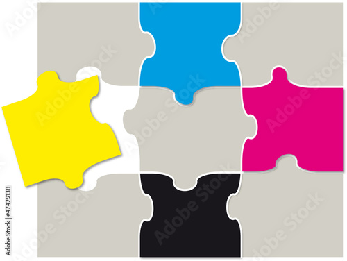 Druck - CMYK - Prozessfarben - offset - werbung - logo
