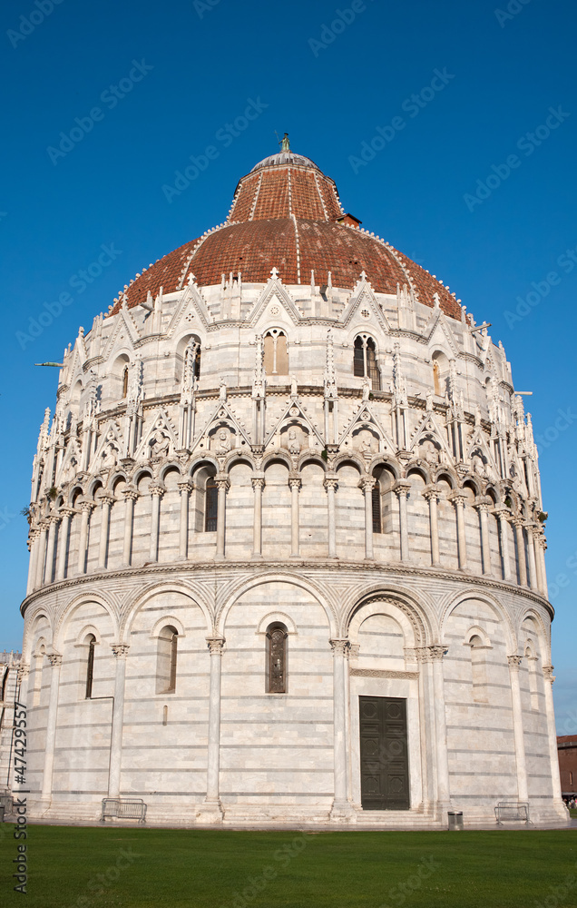 Baptistery of San Giovanni. Pisa