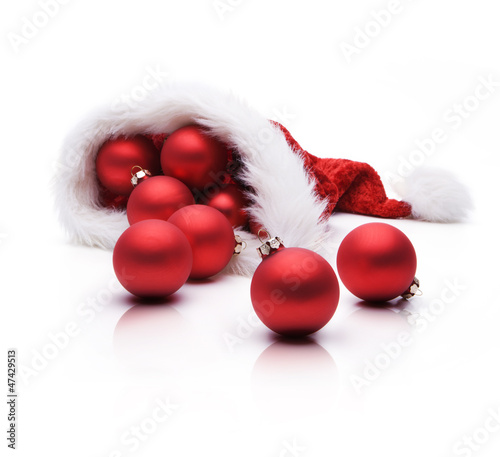 Weihnachtskugel in niklausmütze