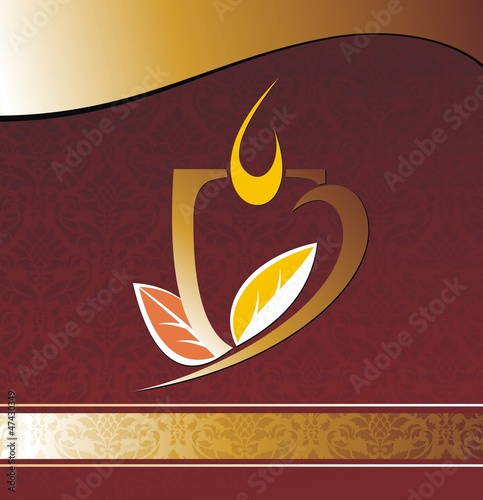 Coffee , tea vector background