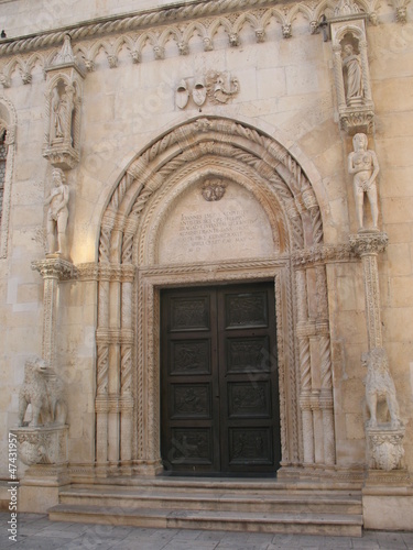 Sibenik - Portale Cattedrale San Giacomo  Sebenico 