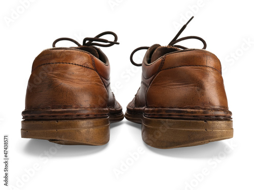 Принти на полотні Old man's shoes