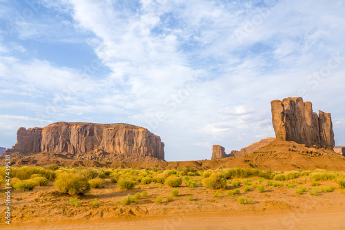 The CAmel Butte is a giant sandstone formation