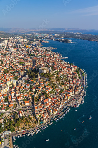 Sibenik aerial