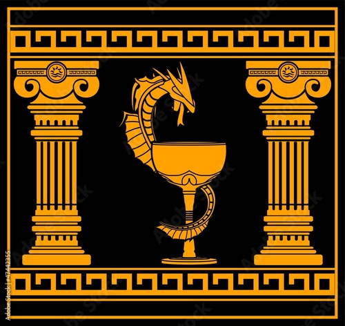 ancient pharmacy symbol
