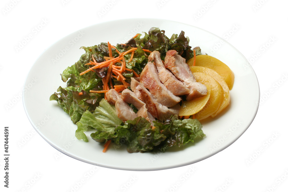 fresh meat with peach fresh meat with peach