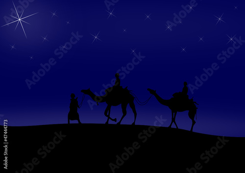 Karawane zum Stern von Bethlehem