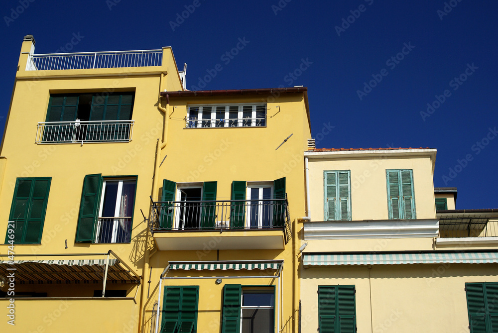 Fototapeta premium Colors of Mediterranean architecture