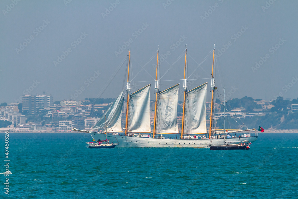 Naklejka premium Ship Santa Maria Manuela
