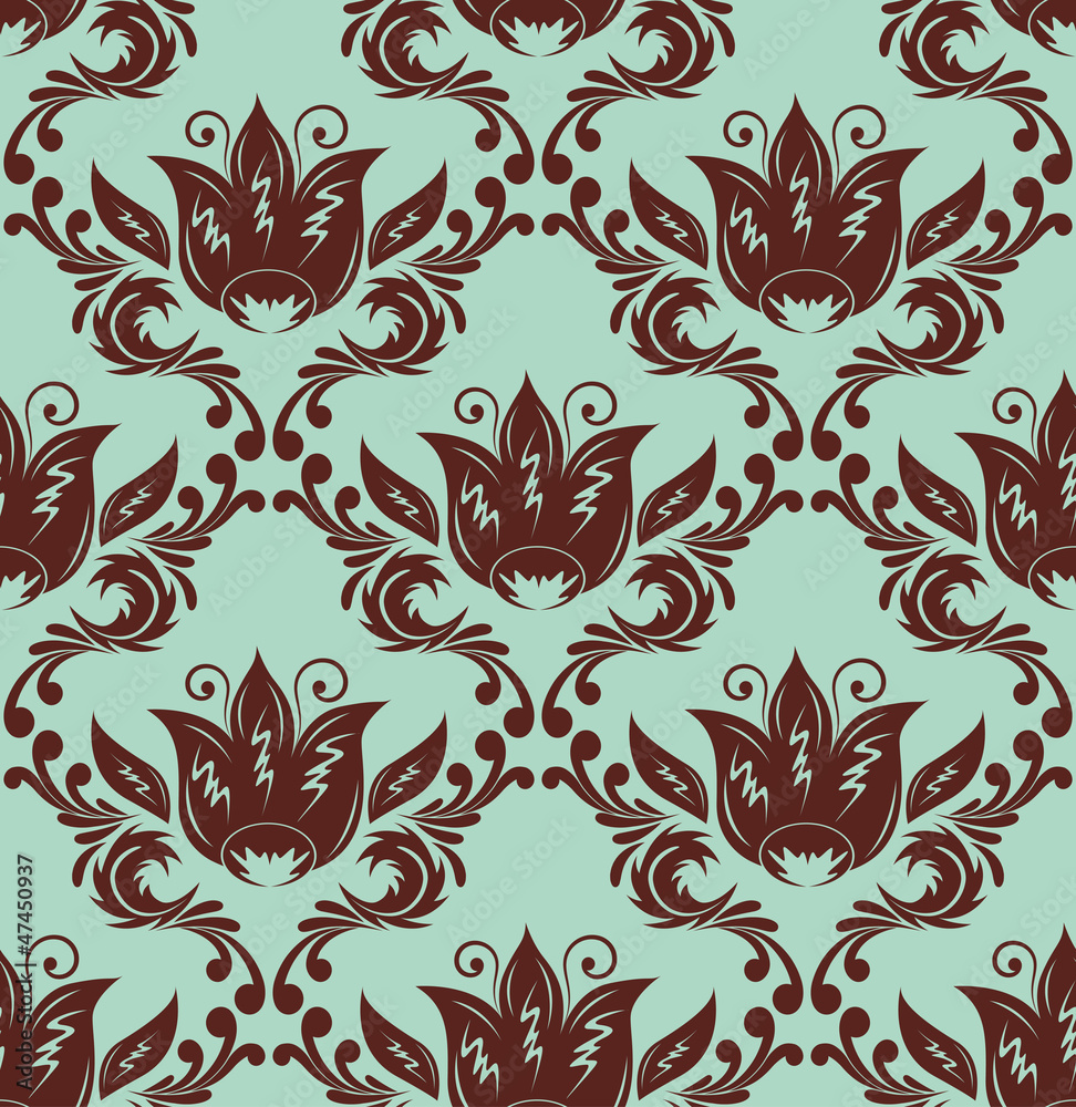 Damask pattern Damask pattern