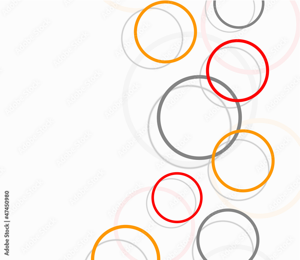 Background with circles Background with circles