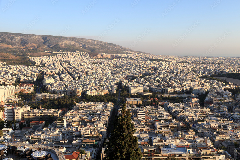 Athens from above