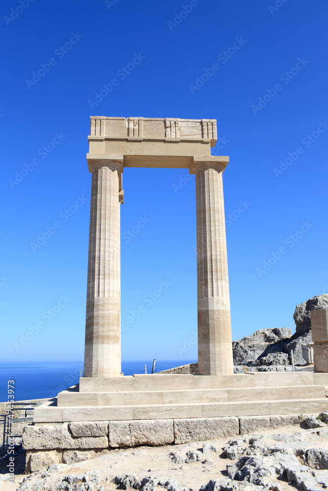 Columns of Hellenistic stoa