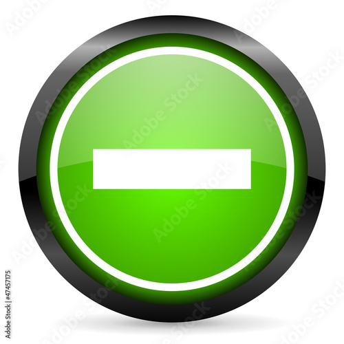minus green glossy icon on white background Free Download minus green glossy icon on white background - GFXLoad