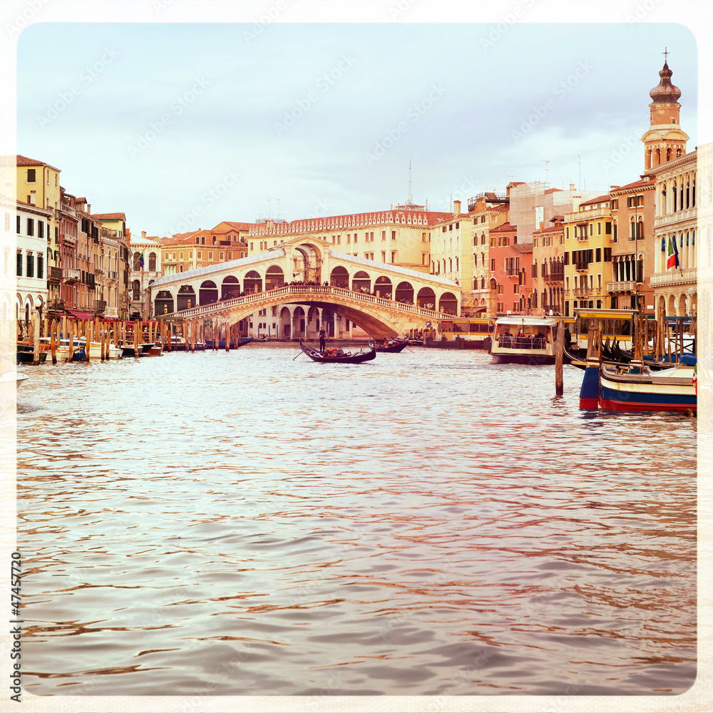 Fototapeta premium Rialto Bridge - Venice