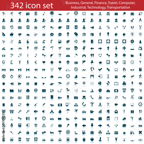 342 icon set