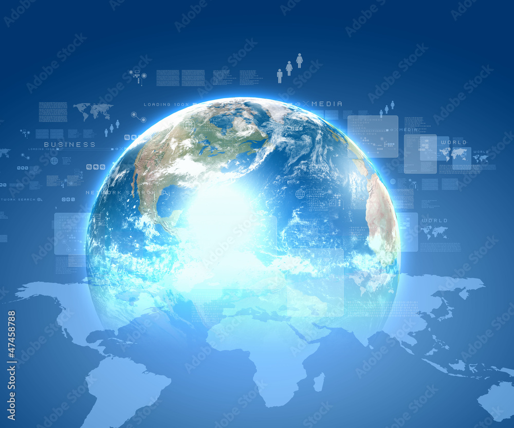 Internet concept illustration Internet concept illustration