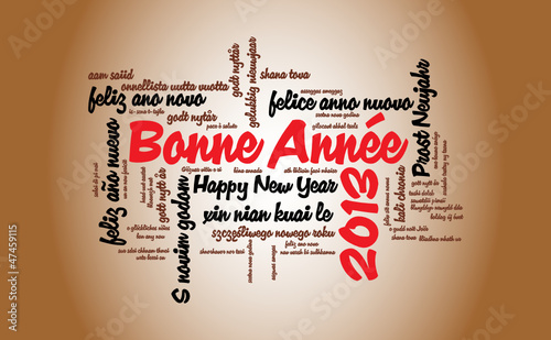 WEB ART DESIGN TAG CLOUD BONNE ANNEE  030