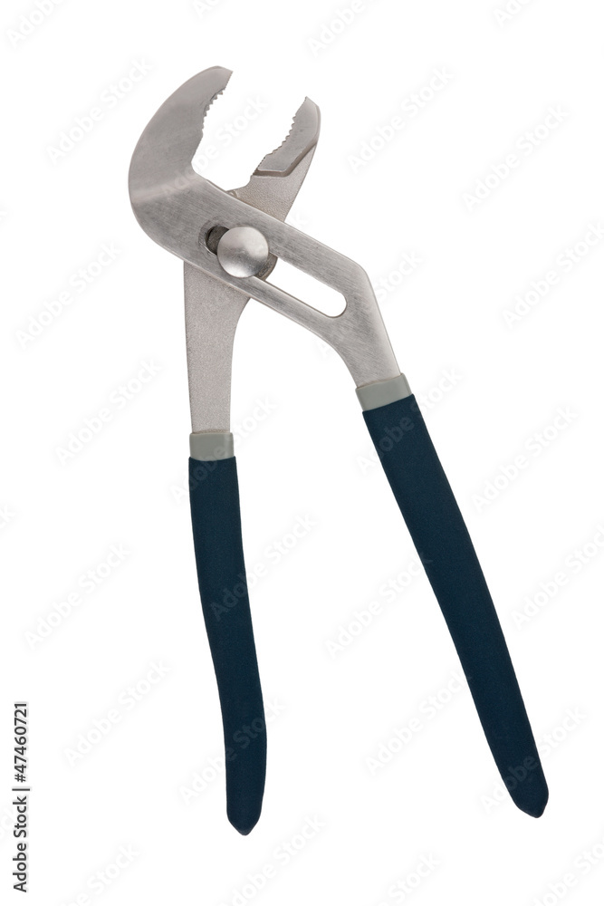 Metal pliers with rubber handles Metal pliers with rubber handles