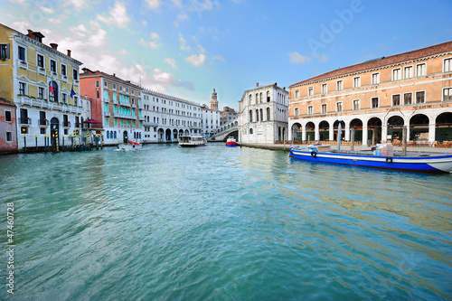 Grand Canal near Rialto bridge