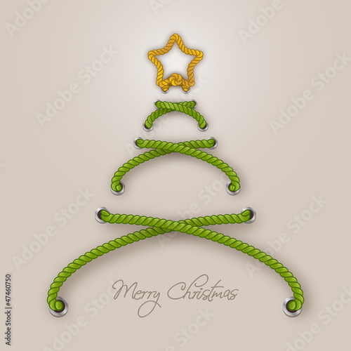 Christmas tree cord style