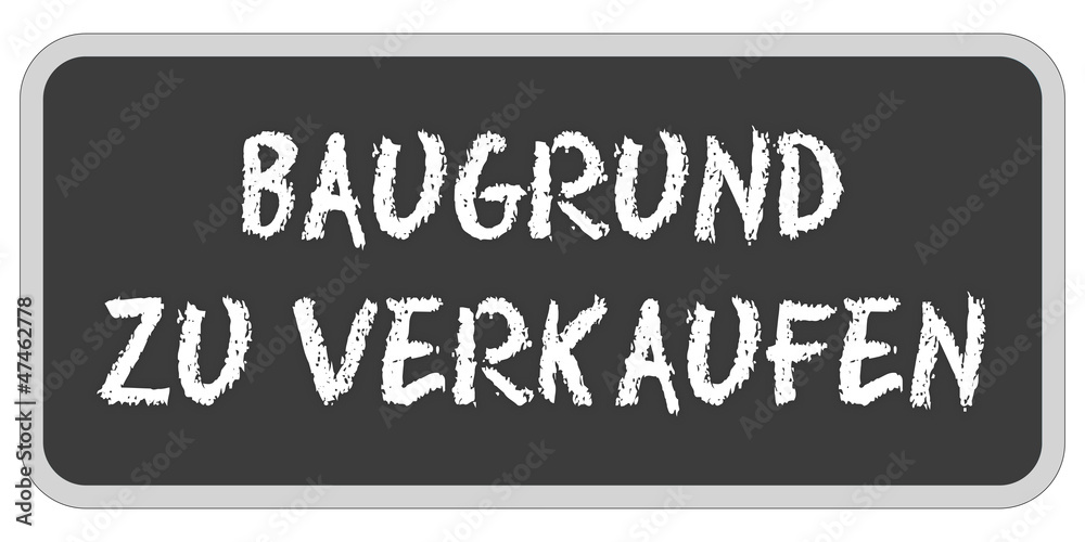 TF-Sticker eckig oc BAUGRUND ZU VERKAUFEN TF-Sticker eckig oc BAUGRUND ZU VERKAUFEN