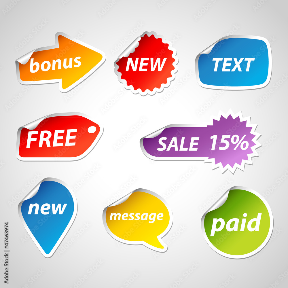 set stickers set stickers