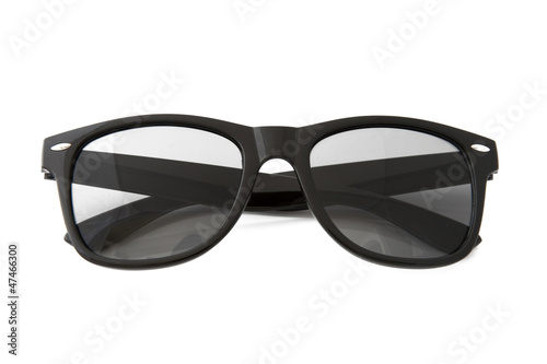 Black classic plastic sunglasses