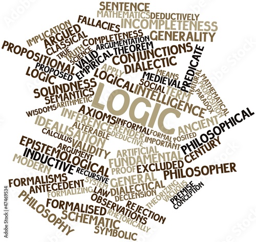 Foto Word cloud for Logic