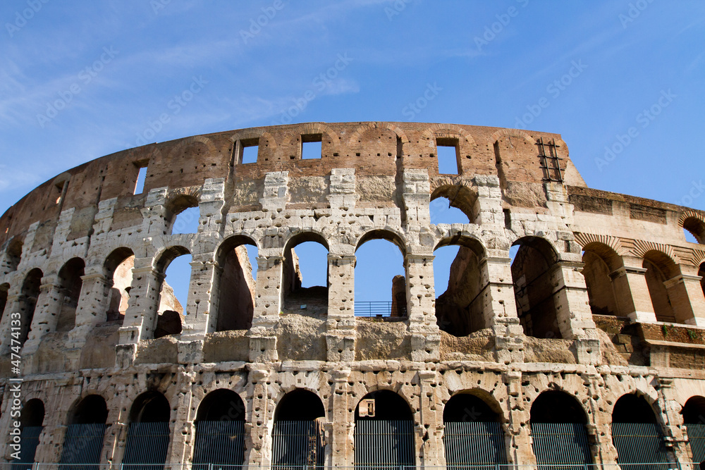 Italy, Coliseum in Rome