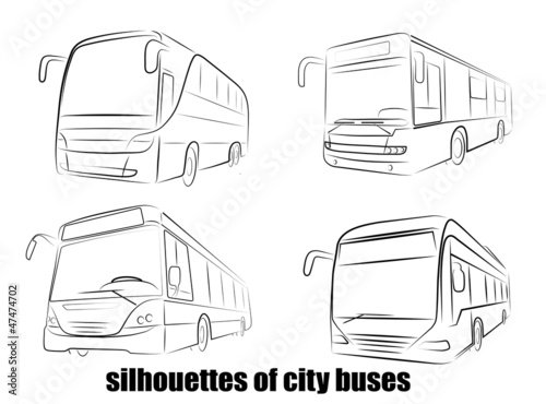 bus silhouette