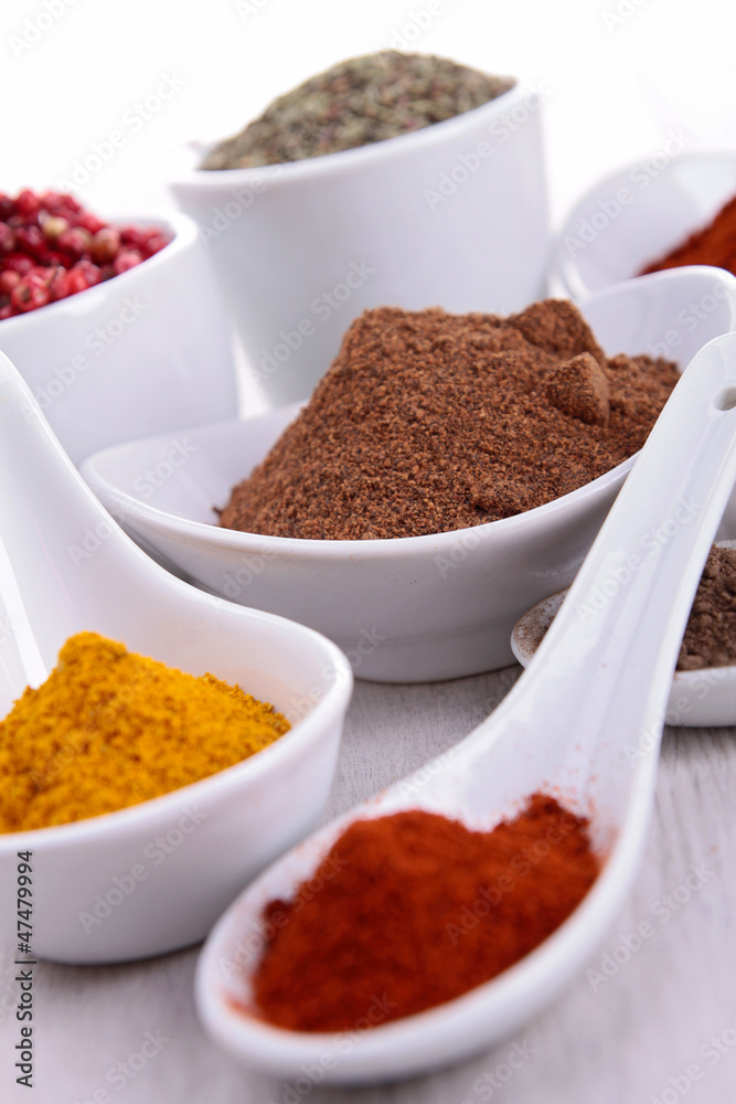 assortment of spices