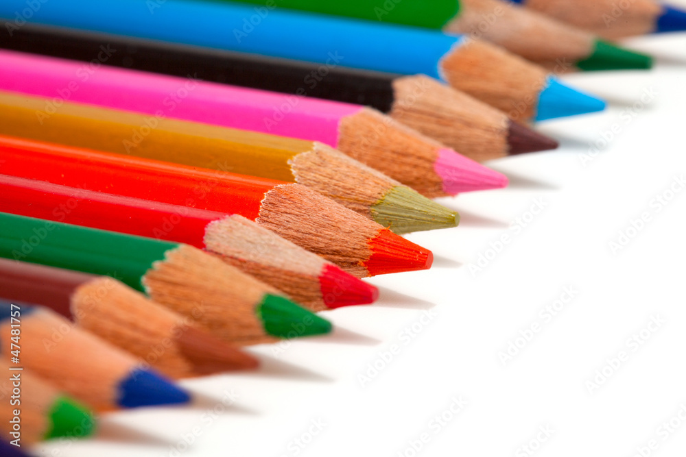 pencils and empty space for your text pencils and empty space for your text